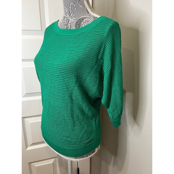 Express Dolman Sweater 3/4 Sleeve Green Size small S - Picture 5 of 9